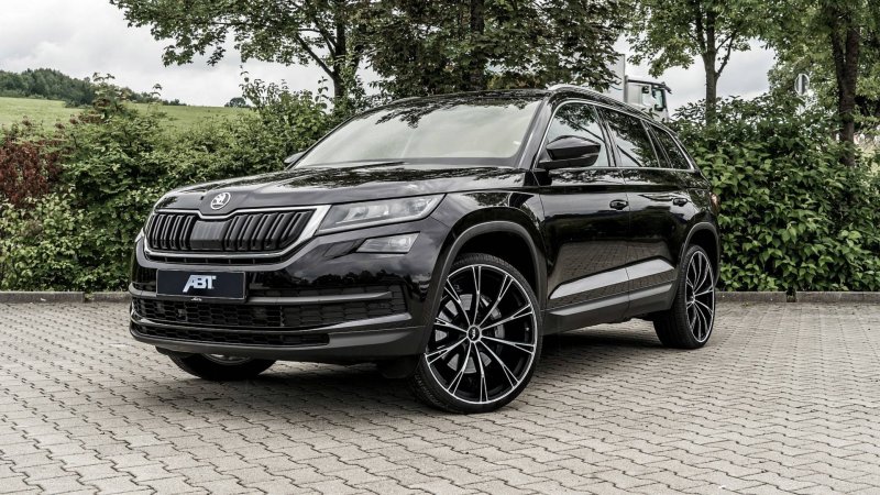 Skoda Kodiaq 2018 черный