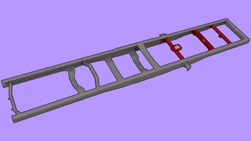 Чертеж коленчатого вала ГАЗ 53