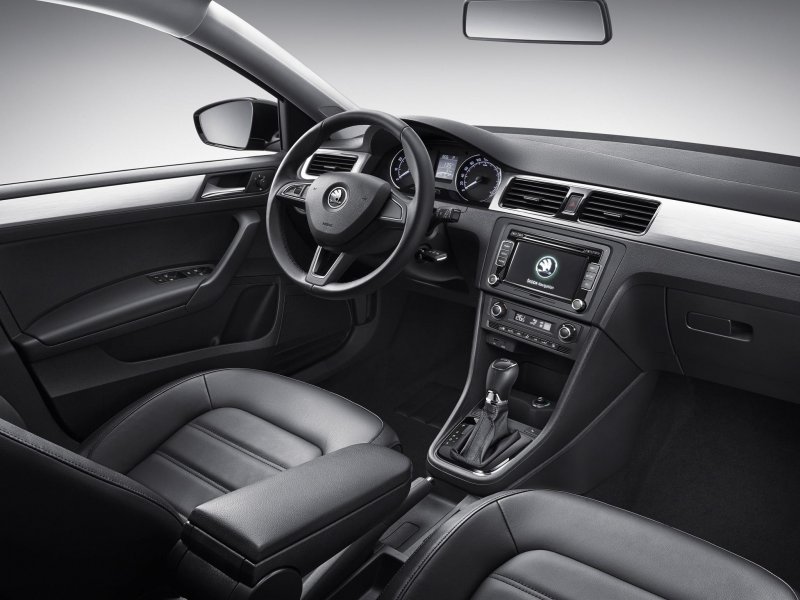 Skoda Rapid 2021 интерьер