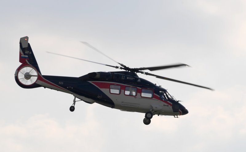 Вертолёт ка-62 салон