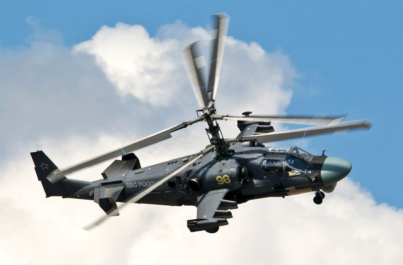 Боевой ударный вертолет ка-52 Аллигатор