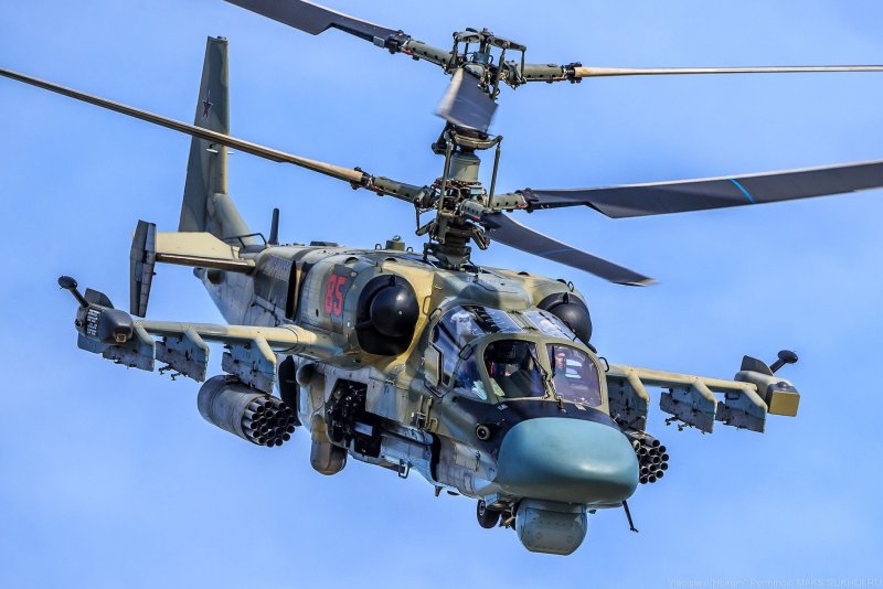 Боевой ударный вертолет ка-52 Аллигатор