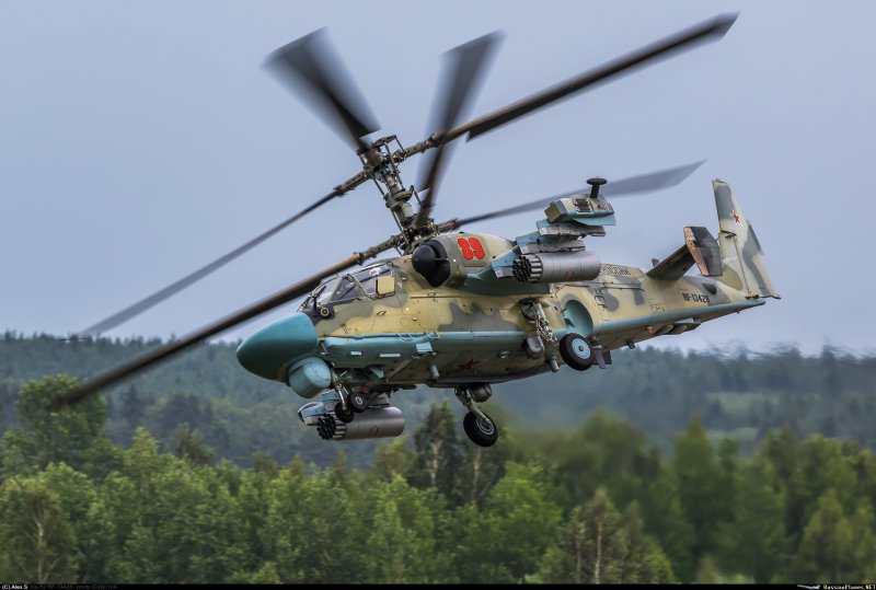 Вертолёт к-52 Аллигатор