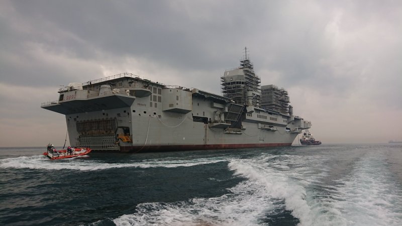 Десантный корабль Trieste LHD