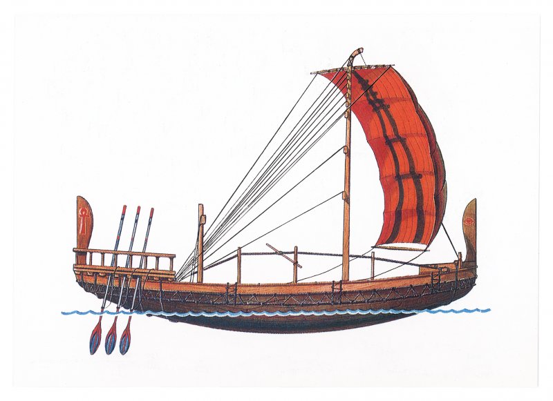 Финикийские мореплаватели торговые корабли