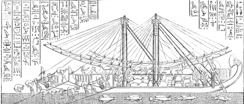 Корабль Хатшепсут