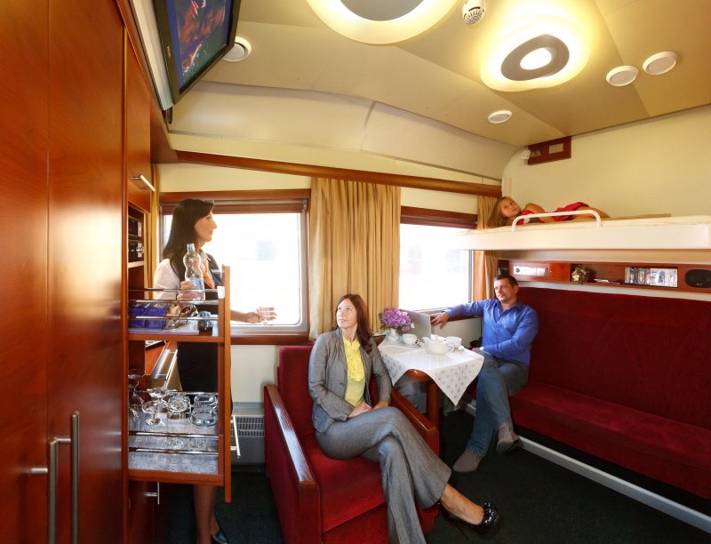 Люкс в поезде