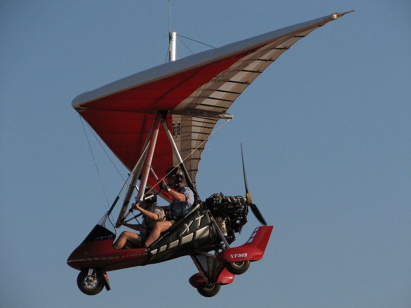 Ultralight Trike Airborne