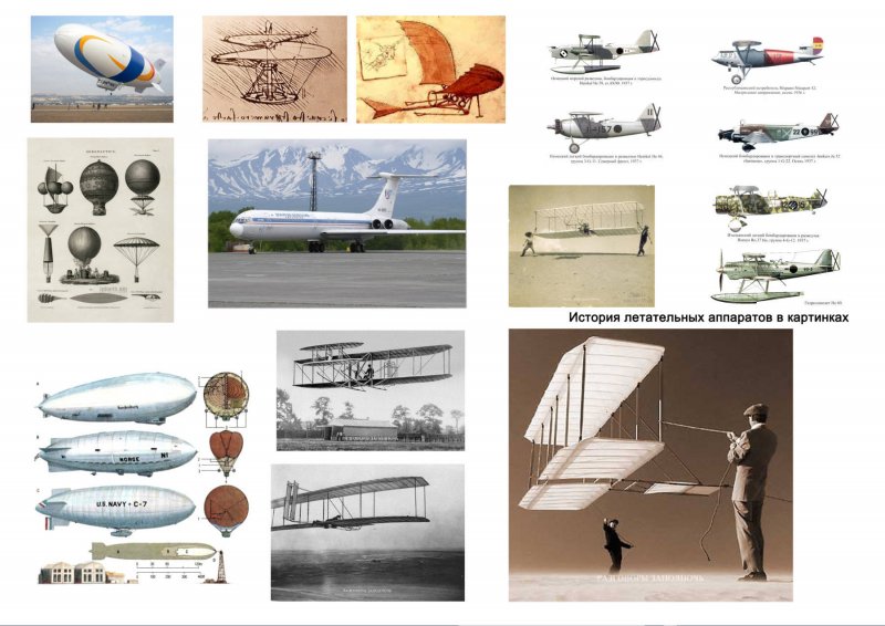 История летательных аппаратов