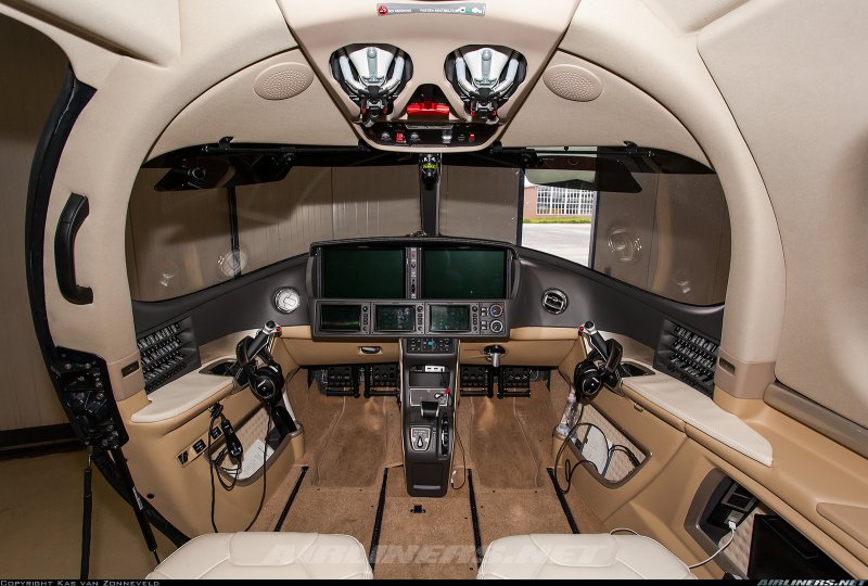 Cirrus Vision sf50 салон
