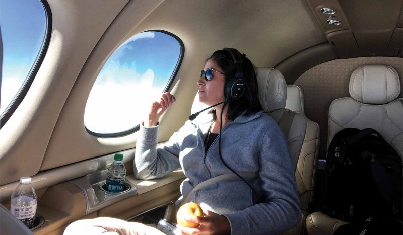 Cirrus Vision Jet схема салона