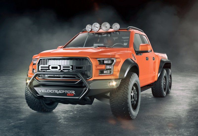 Ford Hennessey Velociraptor 6x6