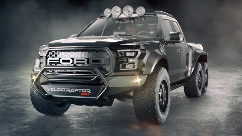 Форд Раптор 6x6