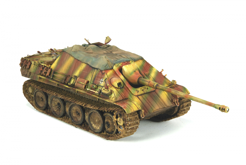 Ягдпантера внутри танка