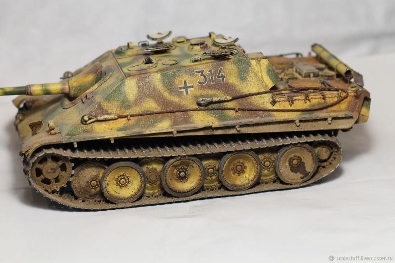 САУ Ягдпантера камуфляж