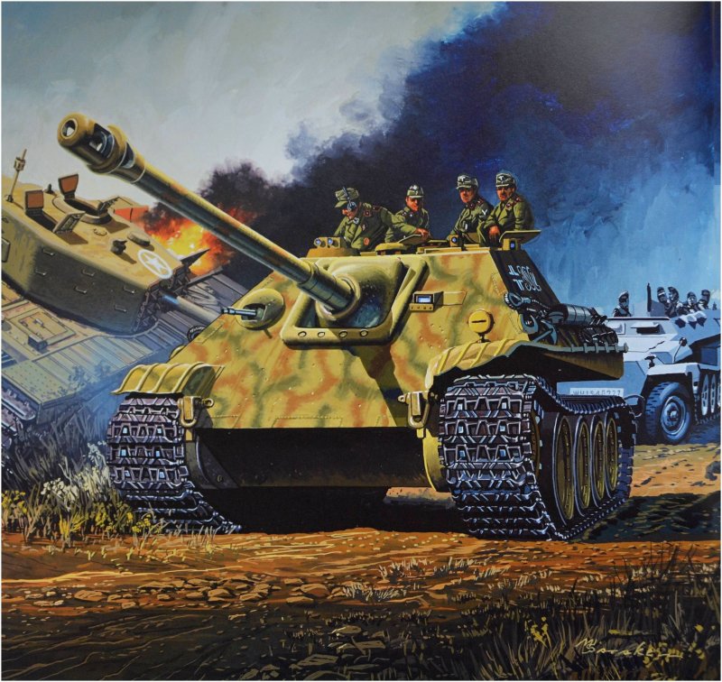 Немецкий танк Ягдпантера