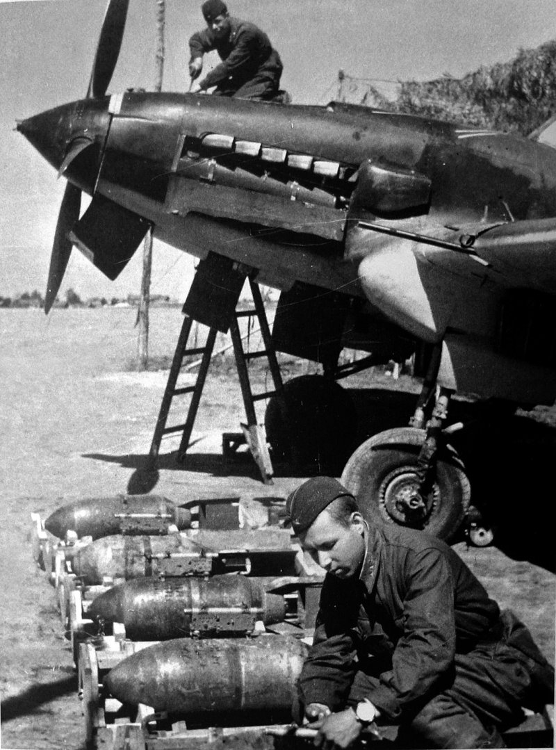 Штурмовик ил 2 в годы ВОВ