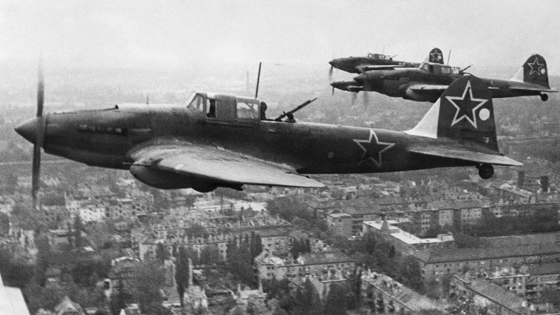 Штурмовик ил 2 в годы ВОВ