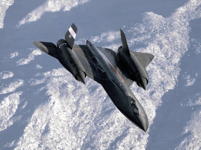 Самолет SR-71 Blackbird