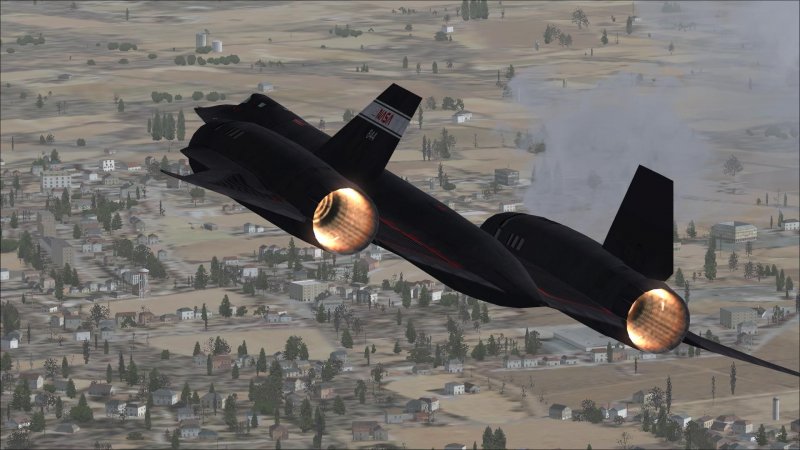 Lockheed SR-71 скорость