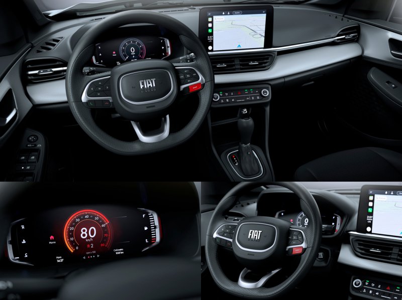 Кроссоверы 2021 Фиат салон
