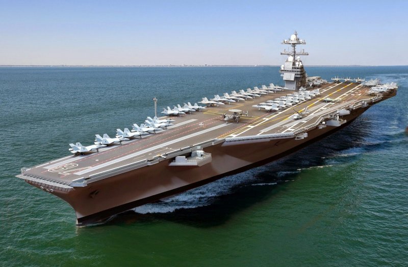 Авианосец США Джеральд Форд