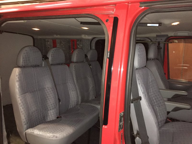Ford Transit 7 салон