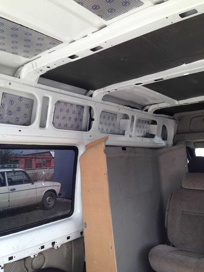 Салон Форд Транзит пассажирский 2013