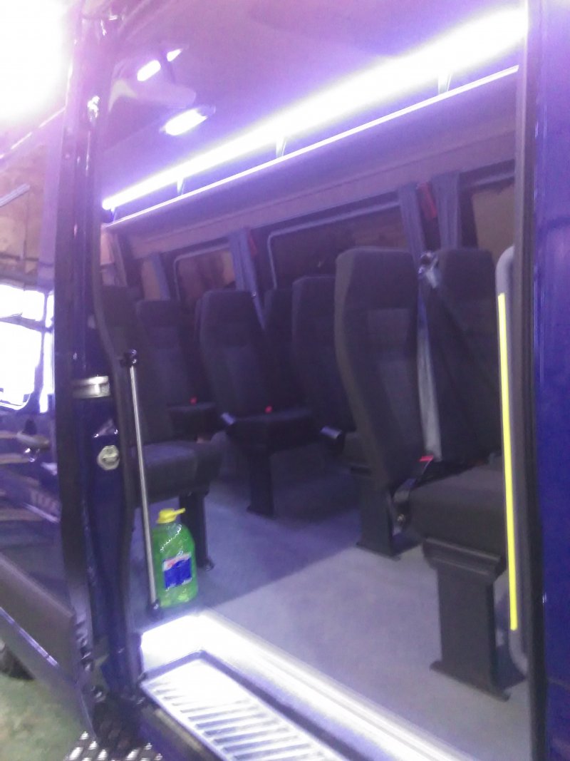 Переделка Форд Транзит 18 мест