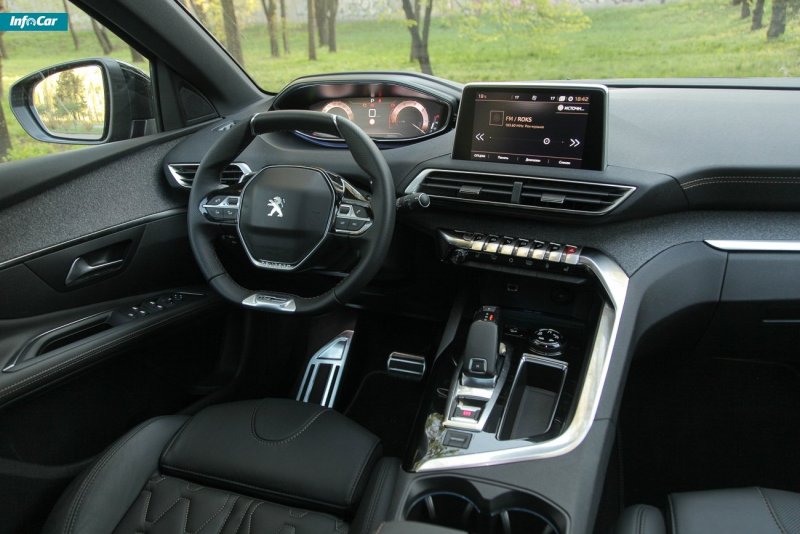 Peugeot 3008 gt line салон
