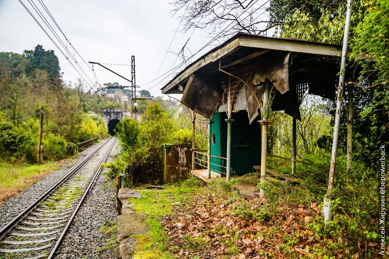Ретро поезд Сочи Гагра