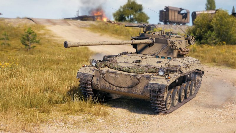 Танк fv1066 Senlac