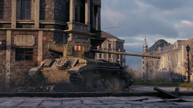 Танк fv1066 Senlac