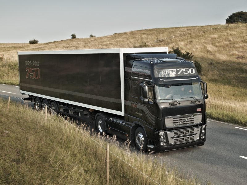 Volvo fh16 750 самосвал