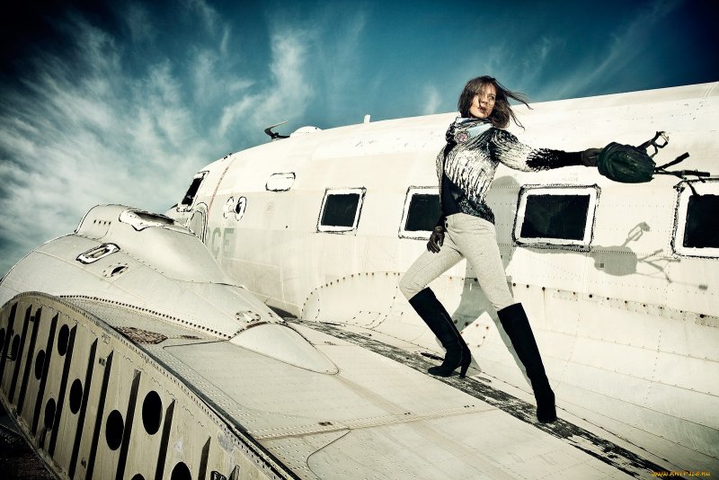 Фотосессия с самолетом