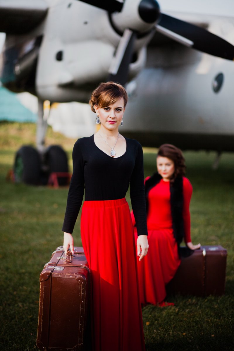 Стюардессы полет самолет новогодний полет