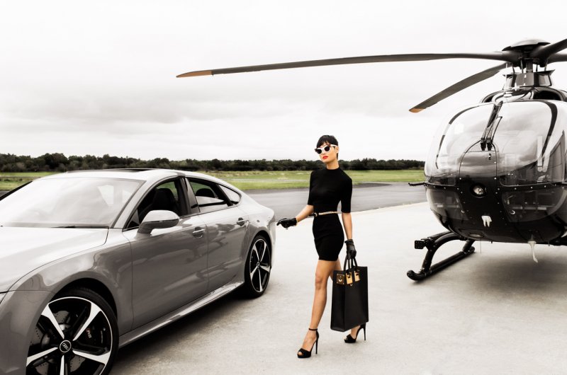 Женский вертолет