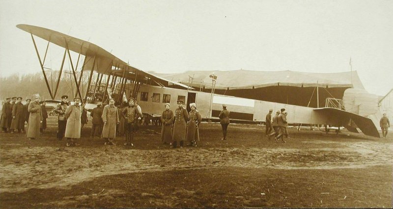 Самолет Сикорского 1913 Илья Муромец