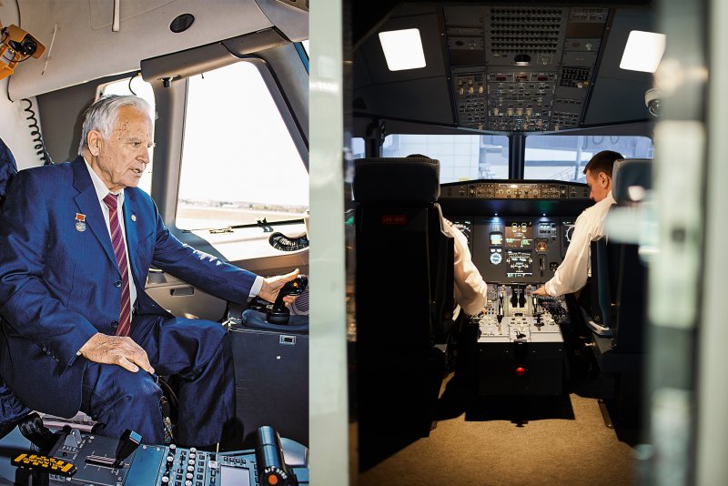 Значок Гражданская Авиация СССР ту-134