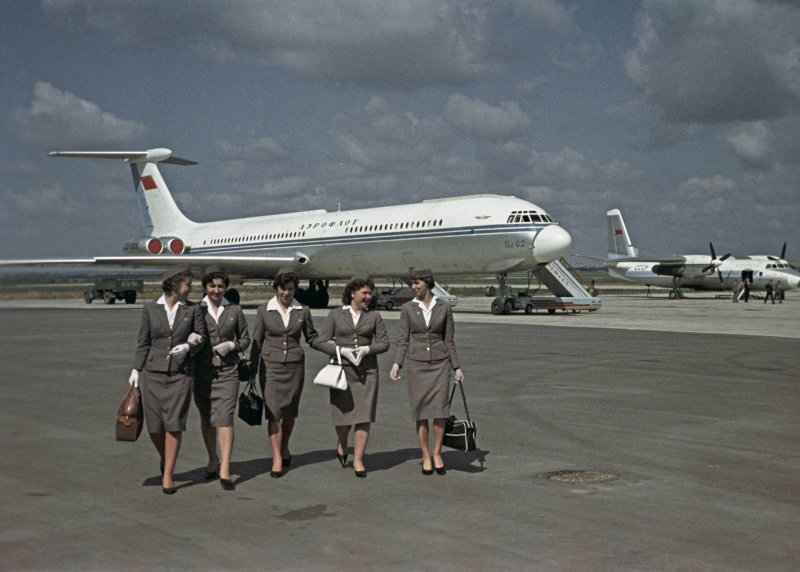 Самолеты Аэрофлот СССР ил 62