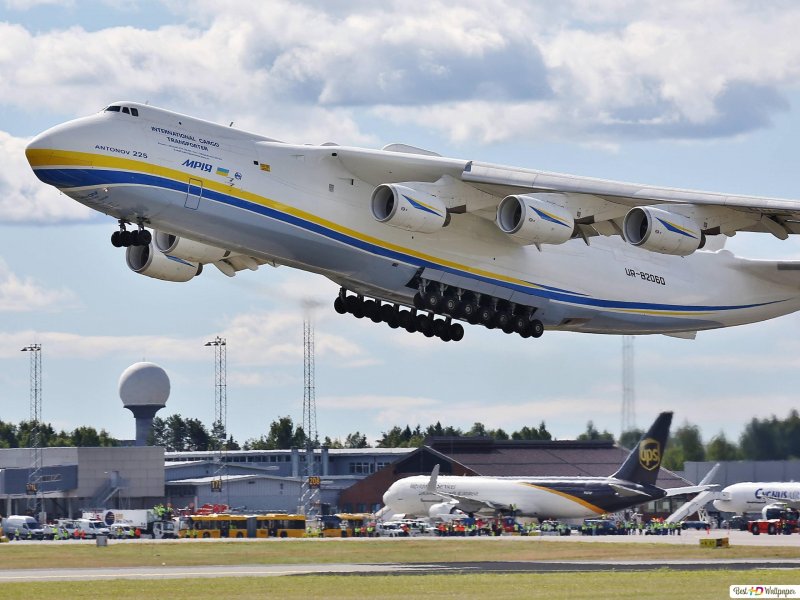 АН-Мрия 225 и АН 224 Руслан