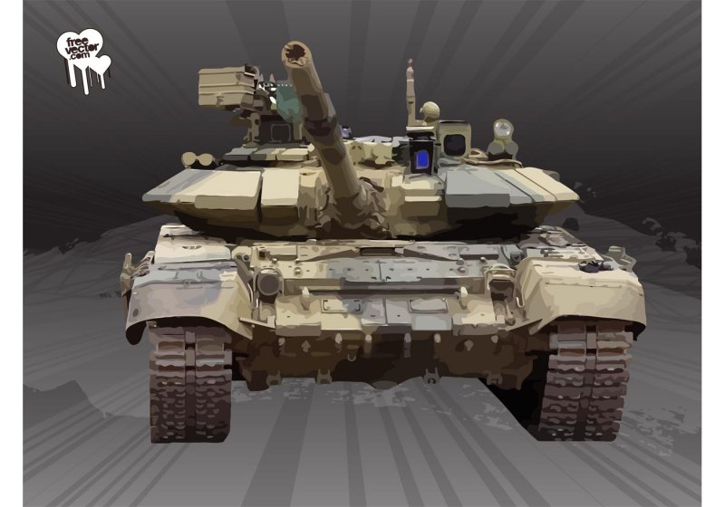 Танк т90 спереди