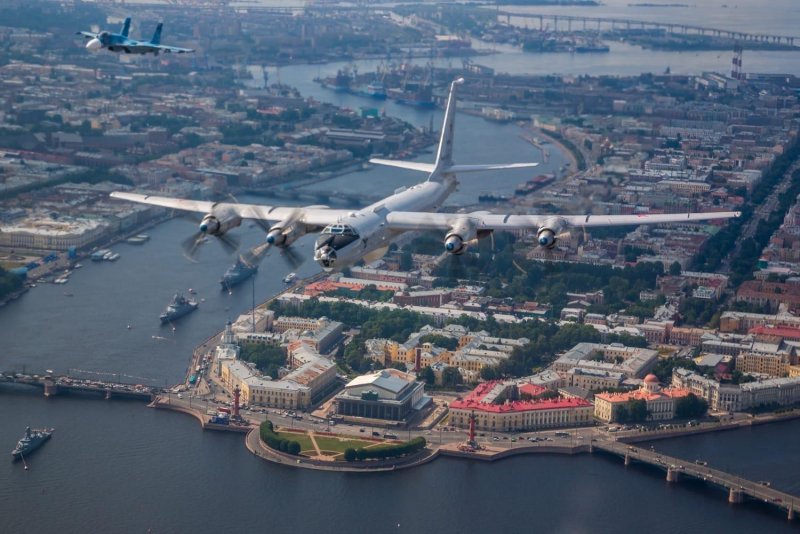 Парад ВМФ В Санкт-Петербурге 2020 Авиация