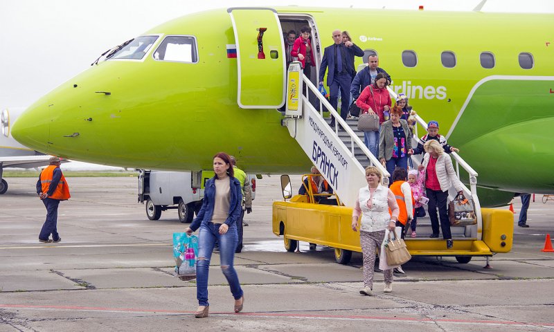 Авиакомпания с7 аэропорт Брянск