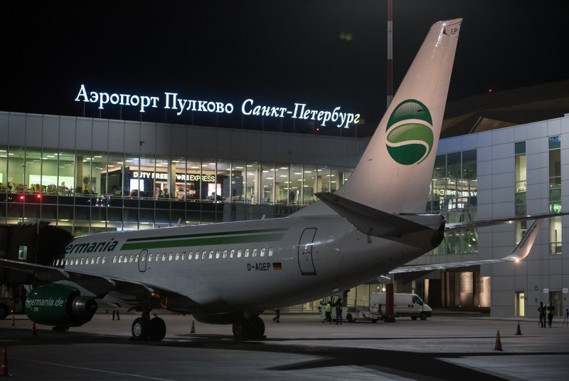 Самолет Питер Пулково
