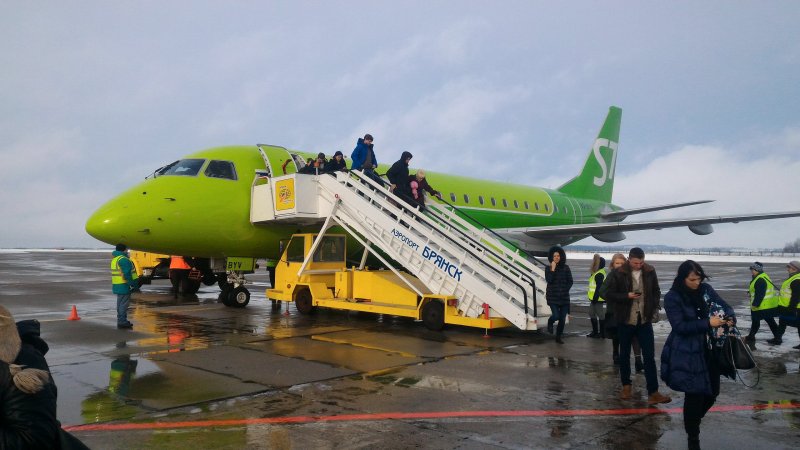 S7 Airlines аэропорт Брянск