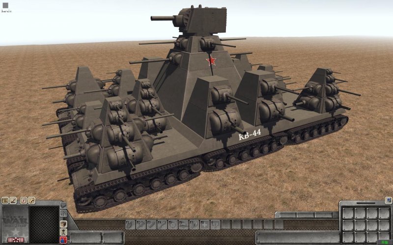 Игрушечный танк кв 44