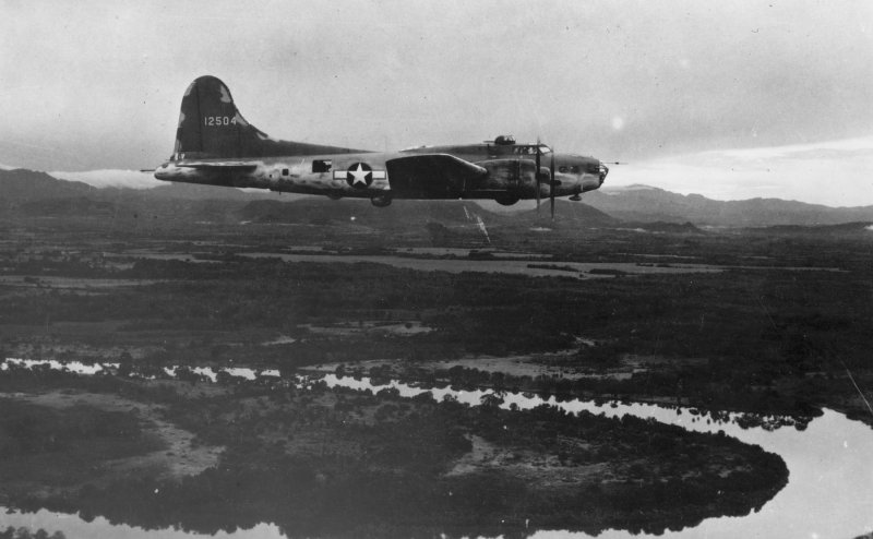 B-17e бомбардировщик