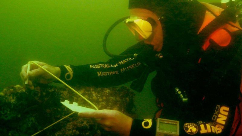 Корабль Марс на дне Балтийского моря