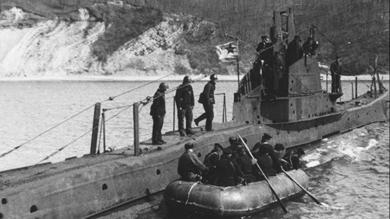 Советская подводная лодка ВОВ 1941-1945